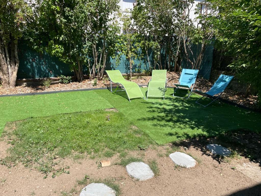 Belle Maison 12P 6 Couchages Tours Centre Avec Jardin Luaran gambar